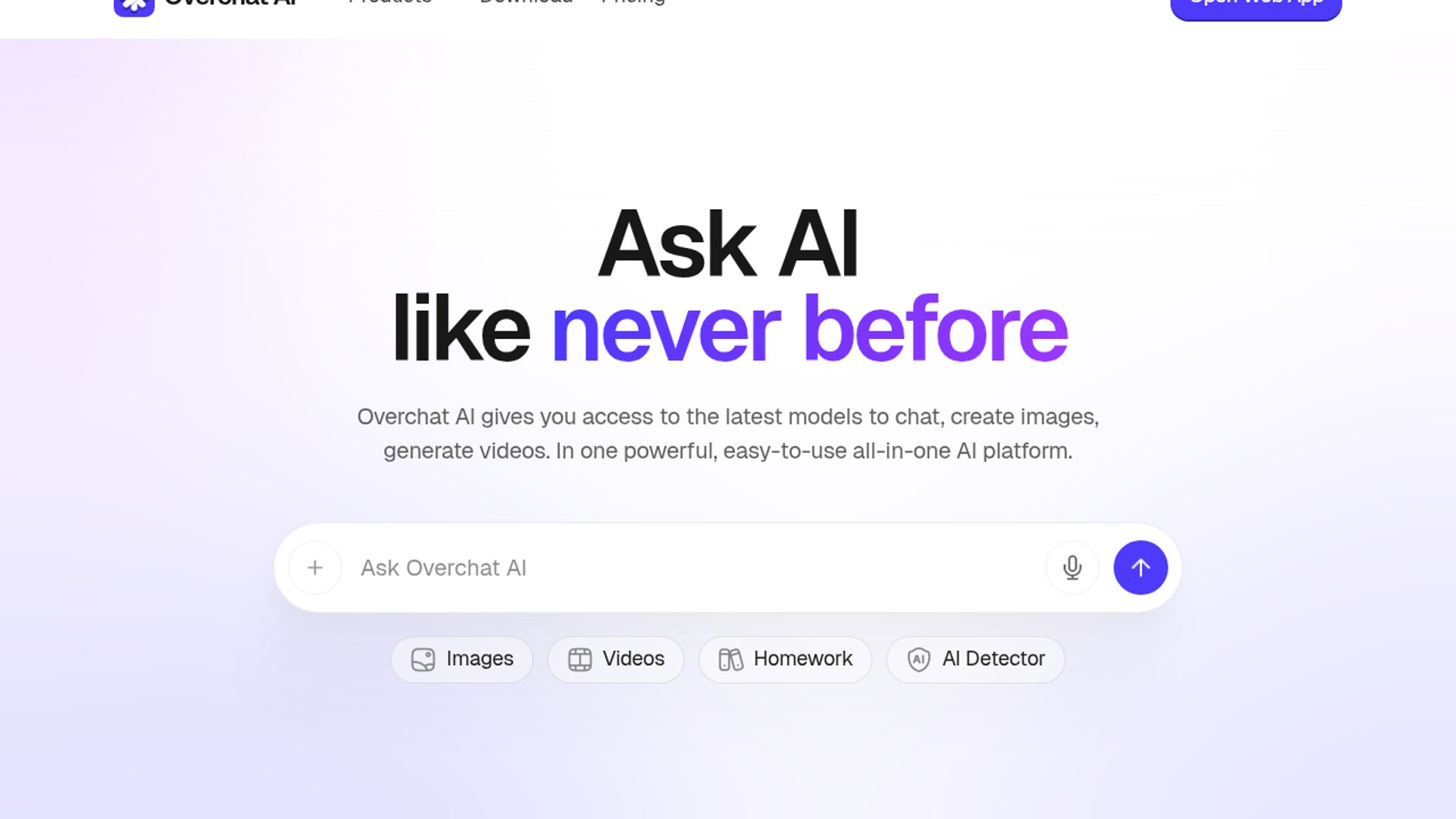ChatGPT usage tops 80% on Overchat AI