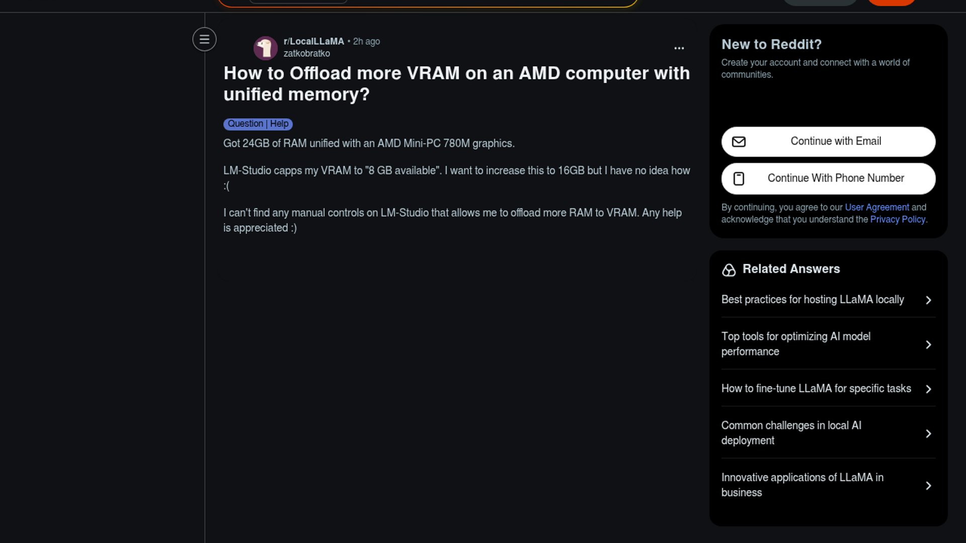 LM Studio Hits AMD VRAM Ceiling