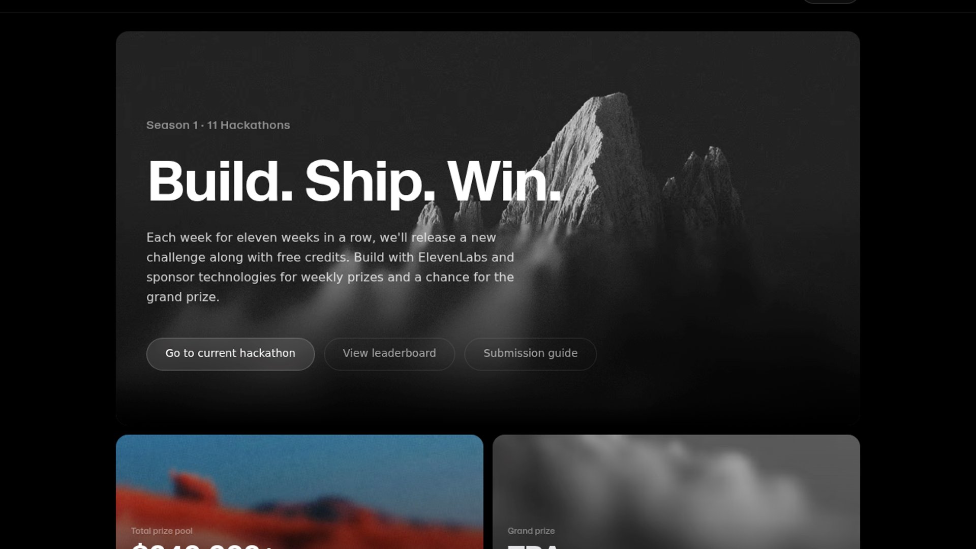 ElevenHacks, Cursor push voice-only challenge