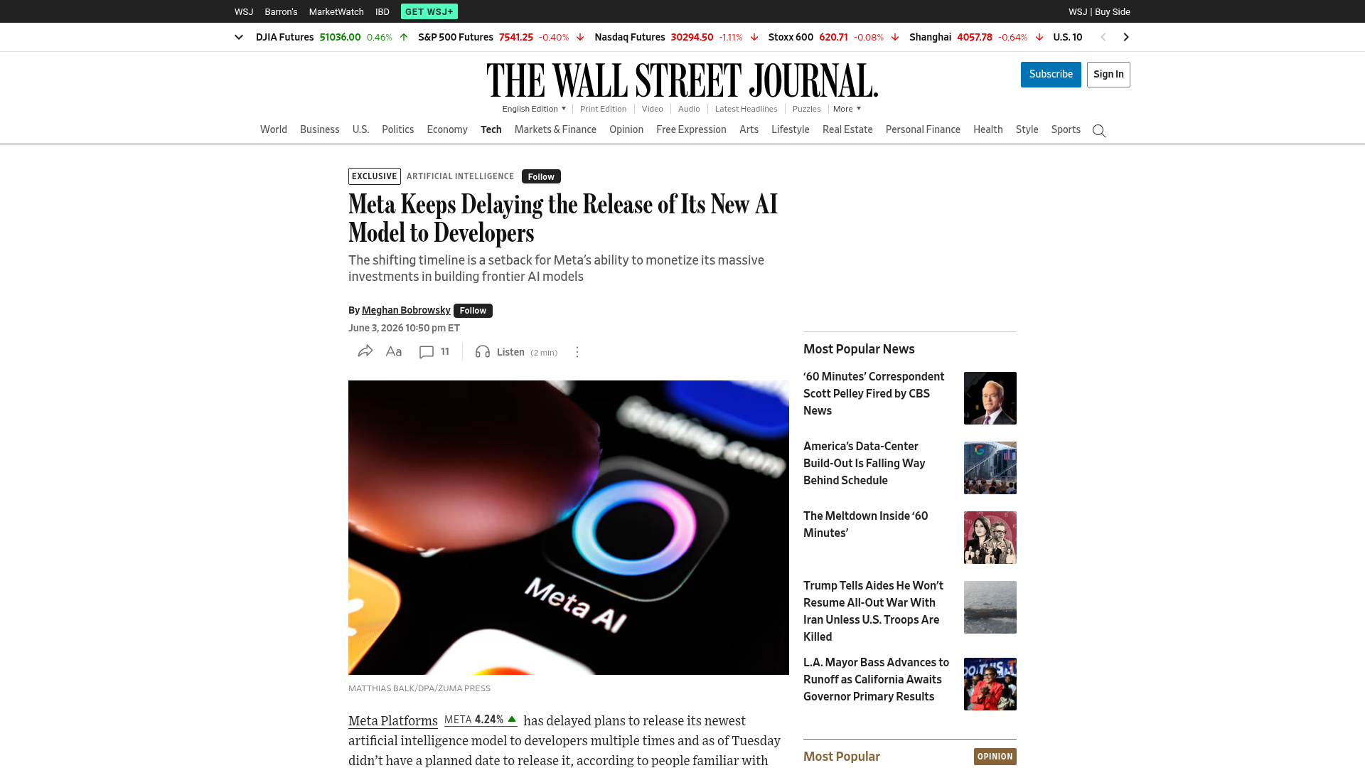 Meta has repeatedly delayed the developer API release for its new Muse Spark AI model due to software bugs and infrastructure challenges.