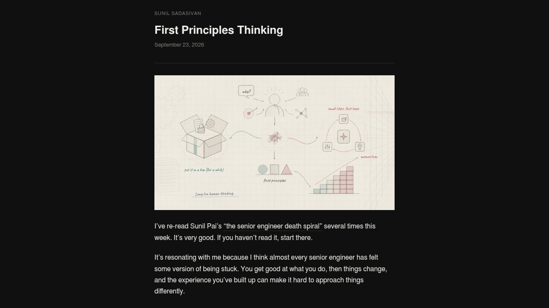 First principles thinking unlocks agentic AI engineering