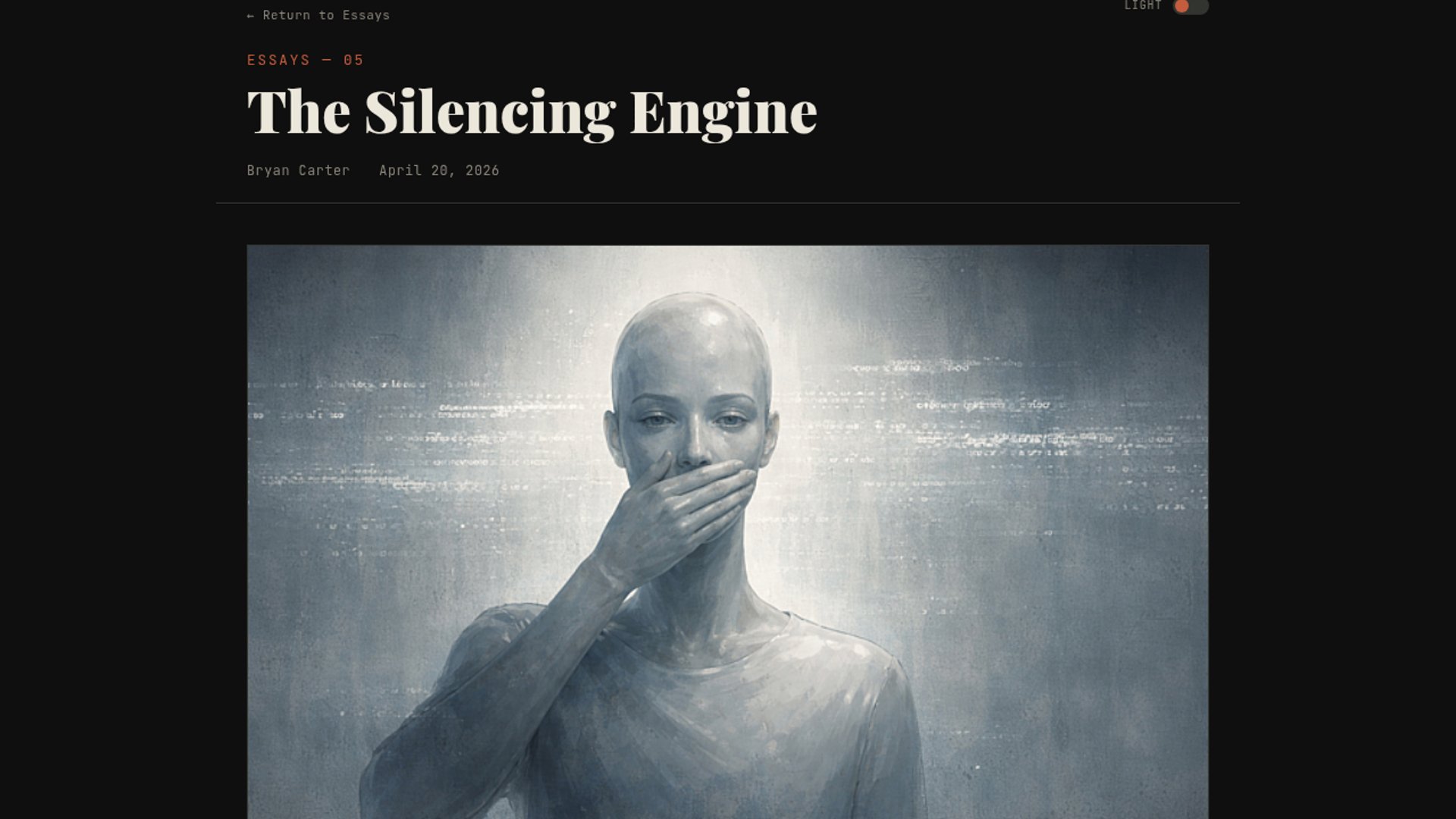 AI safety filters mimic patterns of coercive control