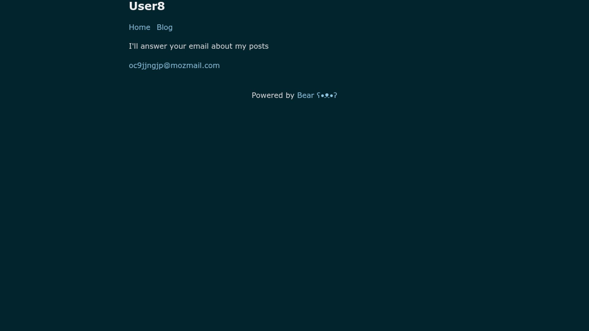 User8: World too complex for humans
