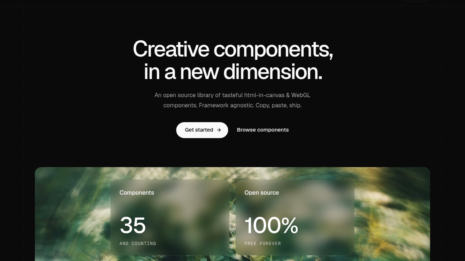 Canvas UI Brings WebGL Effects To Live HTML