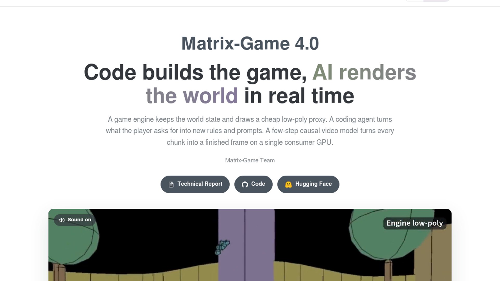 Matrix-Game 4.0 Ships Real-Time AI Worlds