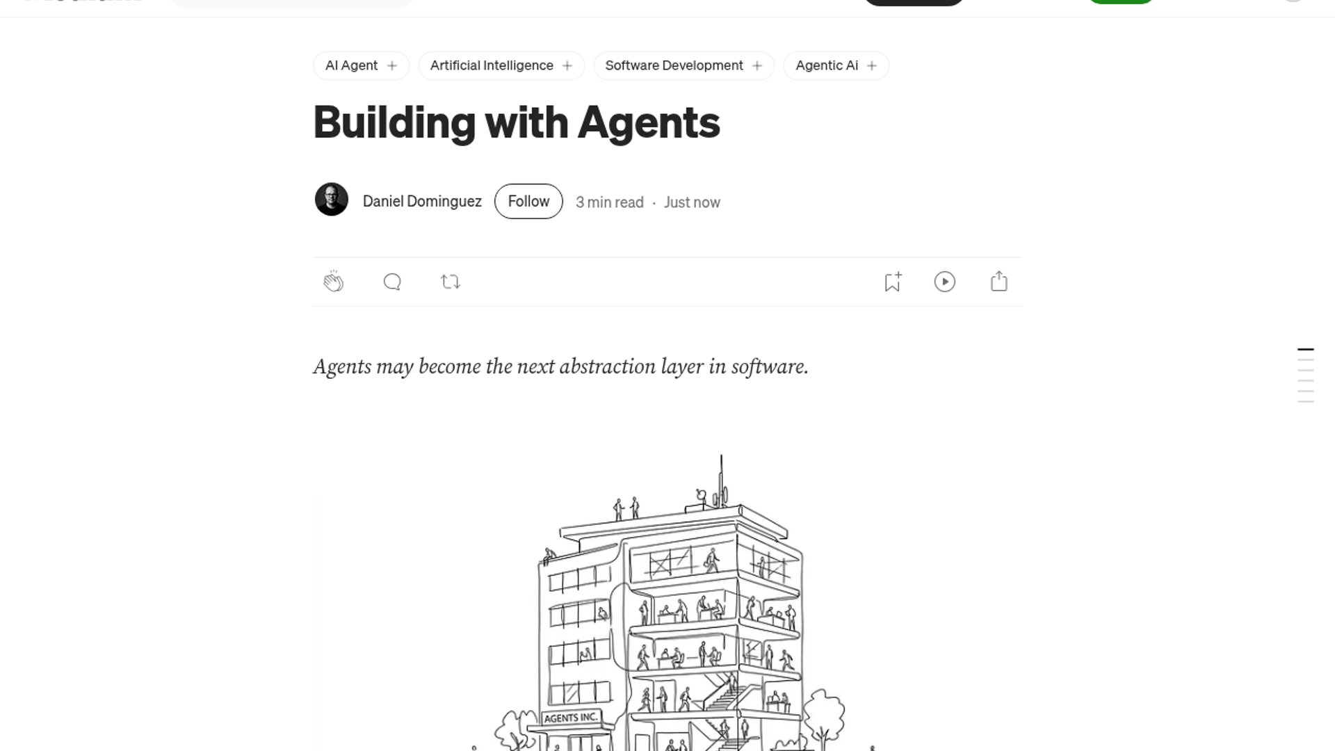 Building with Agents Rewrites Software Architecture