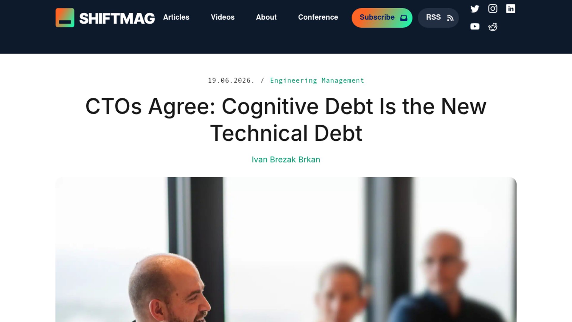 CTOs warn AI adoption creates cognitive debt
