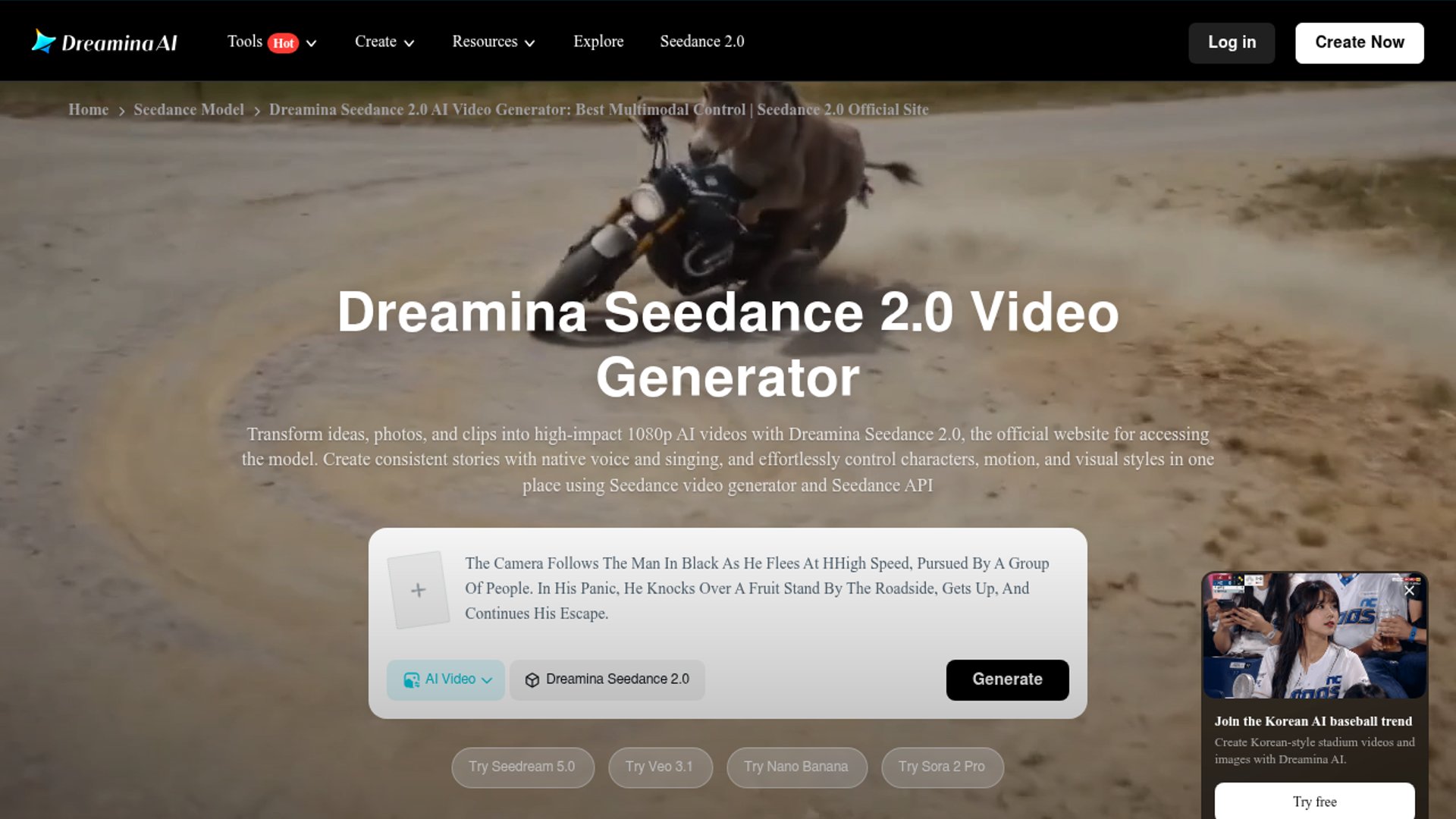 Seedance 2.0 workflow chains cinematic storyboards