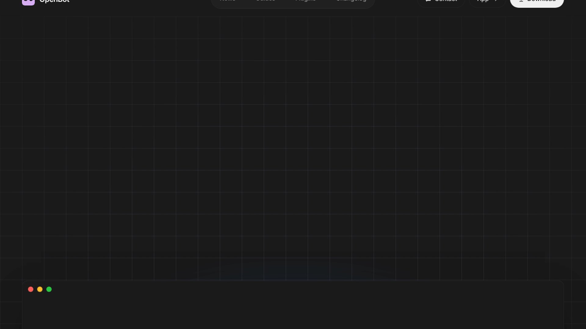 OpenBot 0.27.0 Adds Cursor, Global Search