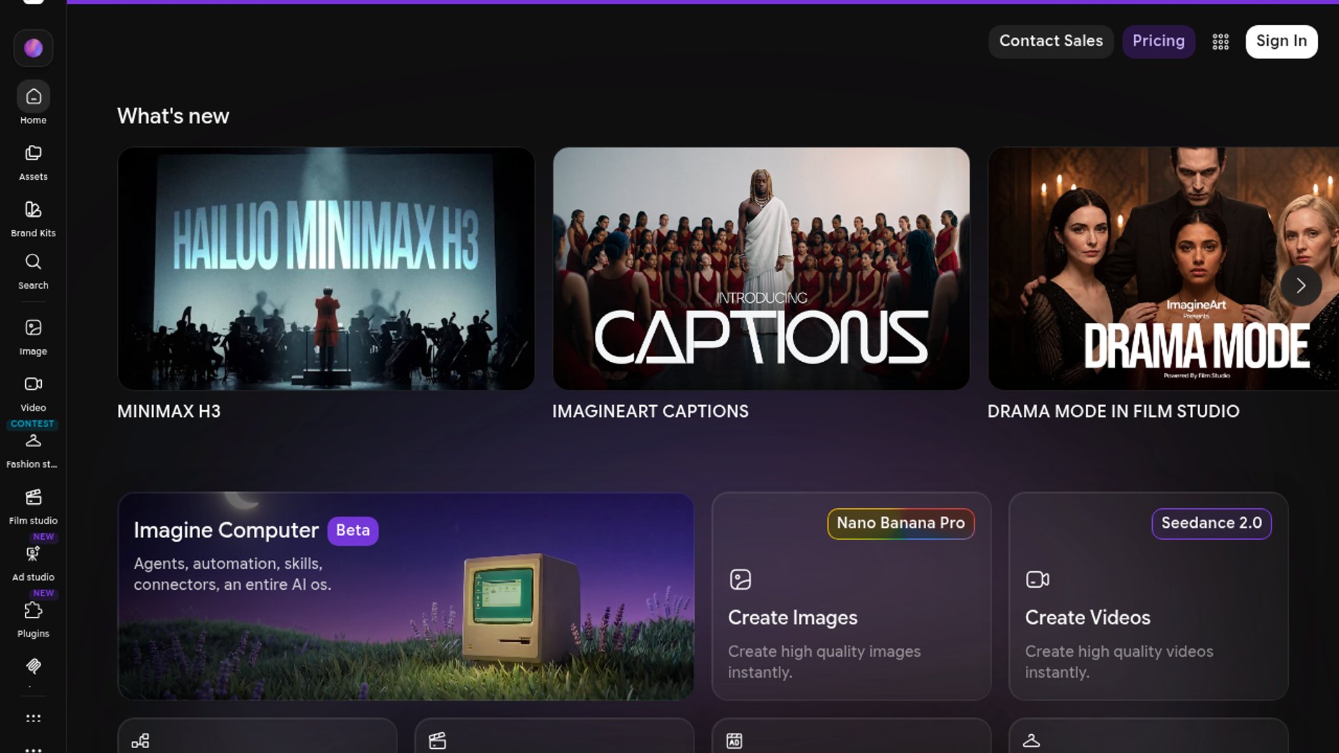Imagine enables custom voice creation, native 1080p video