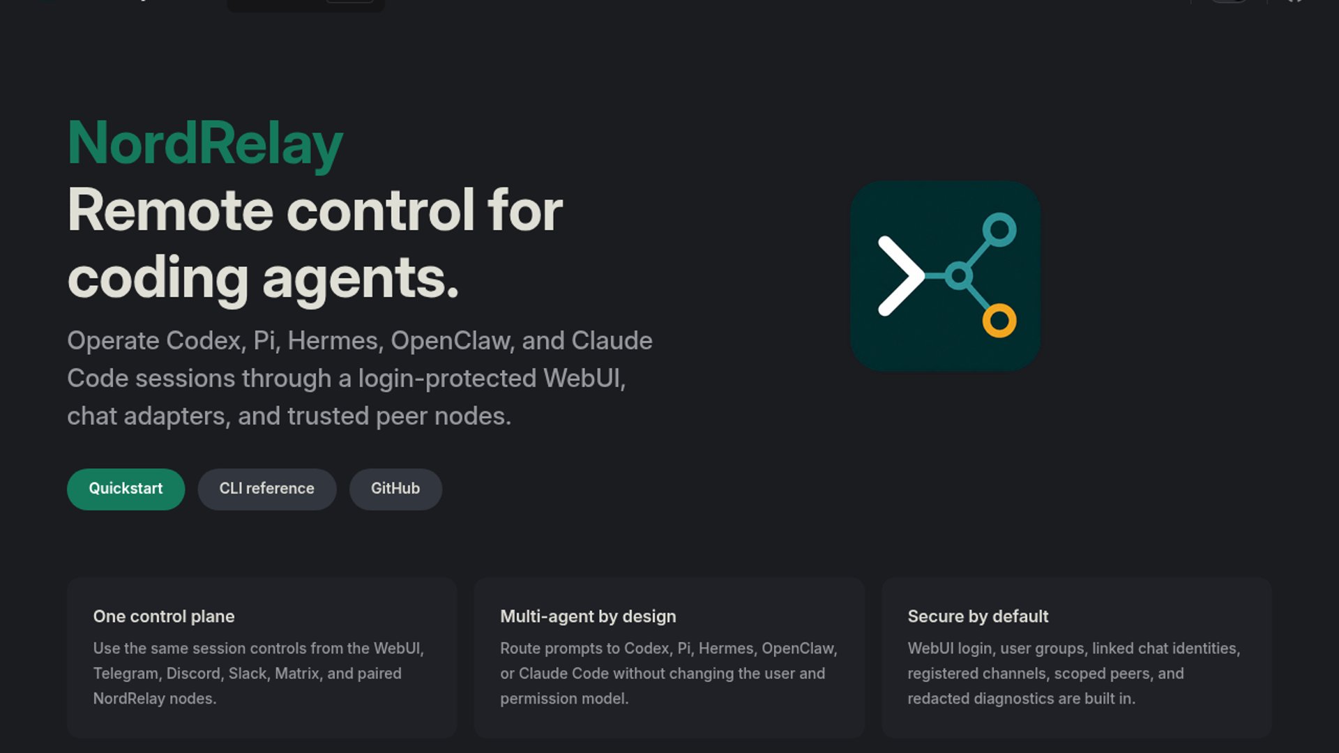 NordRelay v0.9.19 boosts remote agent control