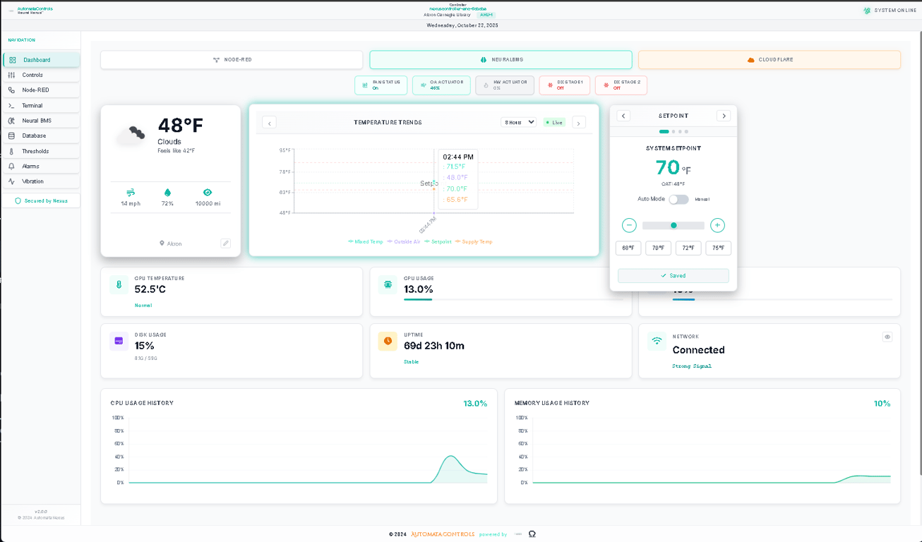 NexusEdge Portal Screenshot