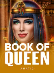 Book of Queen von Amatic – spielen Sie bei Gamba