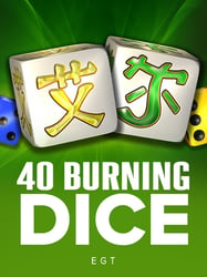 40 Burning Dice by EGT – play at Gamba