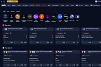 1win Sports Betting Interface