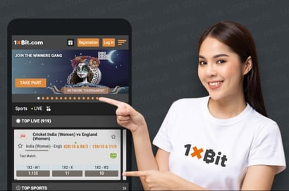 1xBit how to sign up