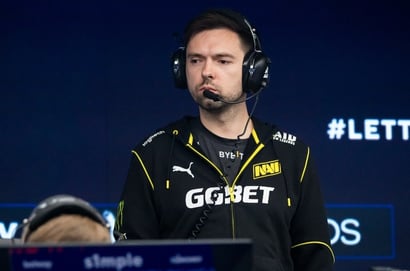 Andrei B1ad3 Horodenskyi, coach of team Natus Vincere