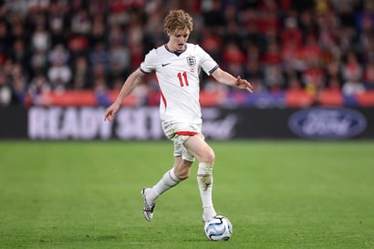 Anthony Gordon of England (Getty Images)
