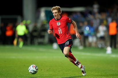Anthony Gordon of England (Getty Images)