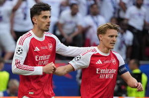 Arsenal Martin Odegaard Kai Havertz