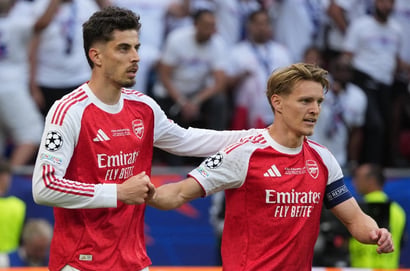 Arsenal Martin Odegaard Kai Havertz
