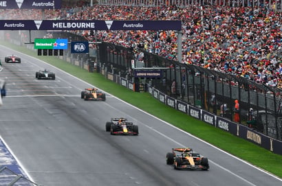 Australian Formula 1 GP 2025 Albert Park Circuit