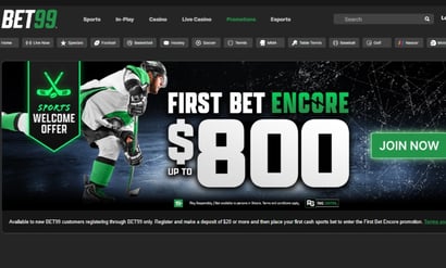 Bet99 First Bet Encore