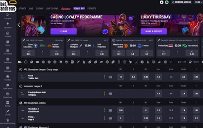 BetAndreas Sportsbook