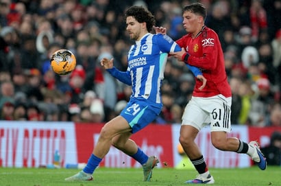 Brighton and Man United in action