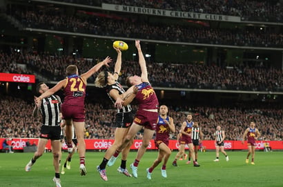 Collingwood vs Brisbane MCG
