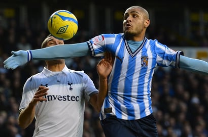 Coventry striker Leon Clarke