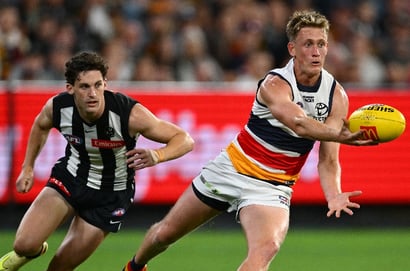 Crows Magpies AFL