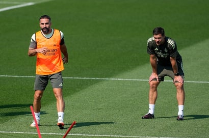 Dani Carvajal and Xabi alonso