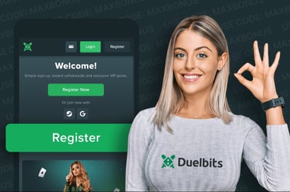 Duelbits register