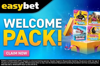 Easybet promo code NEWBONUS - How to get R5500 plus a No Deposit Bonus