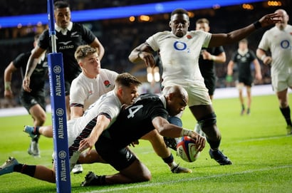 England vs New Zealand rugby 2024