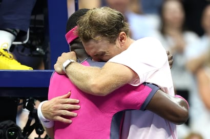 Frances Tiafoe (L) & Alex Michelsen