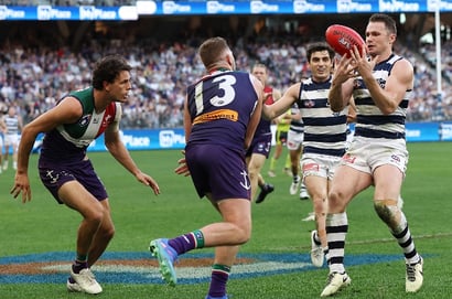 Fremantle vs Geelong Optus Stadium