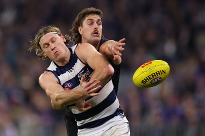 Fremantle vs Geelong Optus Stadium