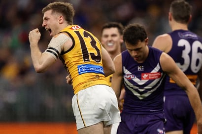 Fremantle vs Hawthorn Optus Stadium