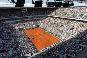 French Open Roland Garros view