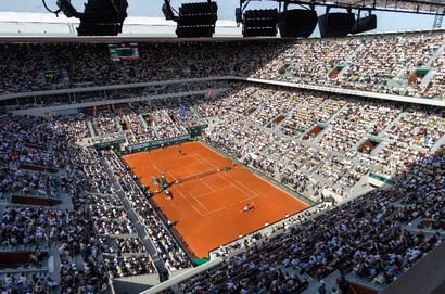 French Open Roland Garros view