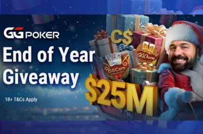 GGPoker $25M End of Year Giveaway