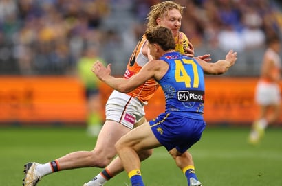 GWS Giants vs West Coast Optus