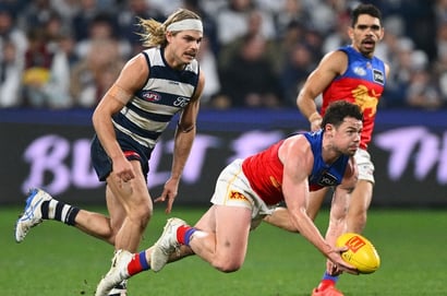 Geelong cats vs Brisbane lions GMHBA
