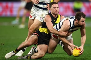 Geelong Cats vs Richmond Tips - Cats push for top four with big win