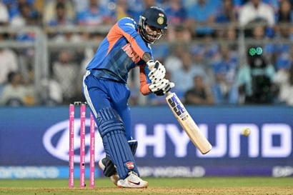 India's Tilak Varma (Getty Images)