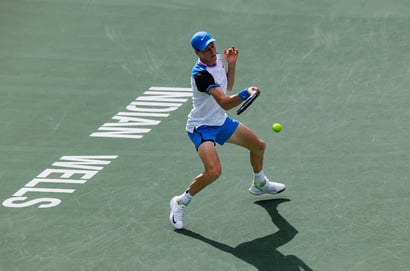 Jannik Sinner Indian Wells shot