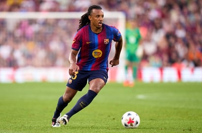 Jules Kounde of Barcelona