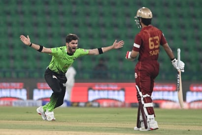 Lahore Qalandars' Shaheen Shah Afridi (Getty Images)